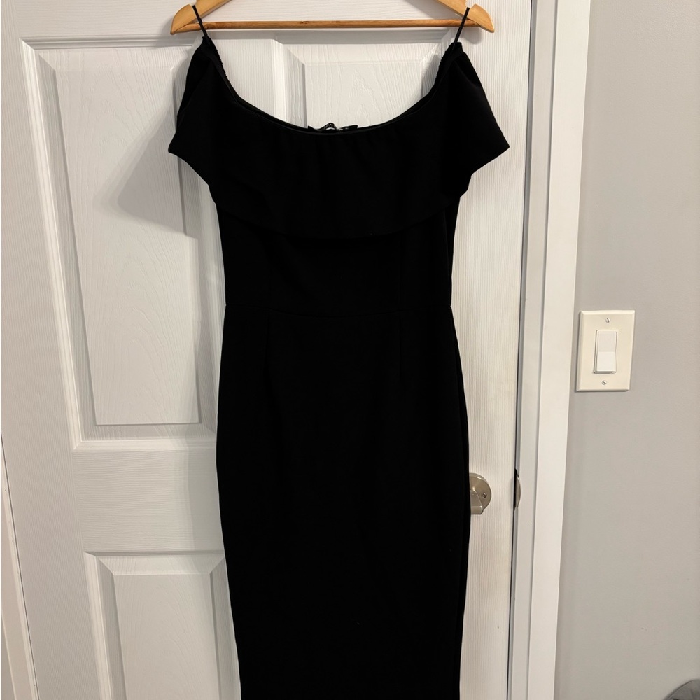 Zara Black Strapless Dress